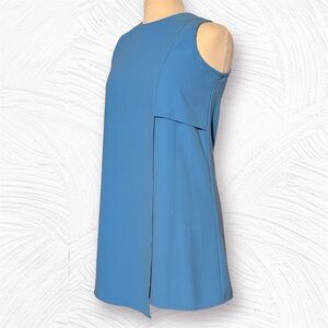 Fifteen Twenty Blue Asymmetric Shift Dress